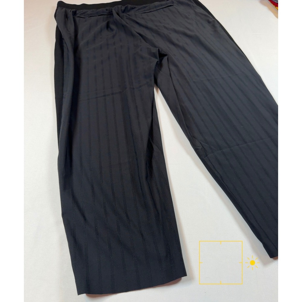 Athleta Brooklyn Textured City Stripe Ankle Pant Sz 18 Active Travel Trousers - Picture 7 of 7